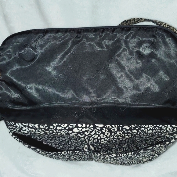 Vera Bradley Double Zip Mailbag Crossbody Retired Print Camo Cat - Picture 10 of 16